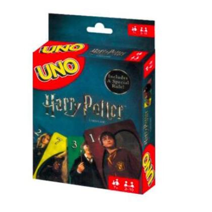 Imagem de UNO Harry Potter, Jogo de Cartas  Diversão em Família