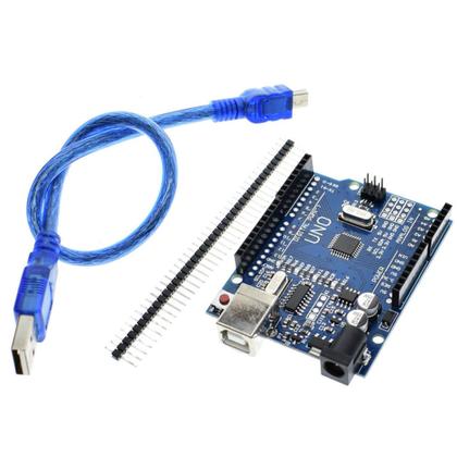 Imagem de Uno R3 SMD CH340 compativel com arduino  Com Cabo USB