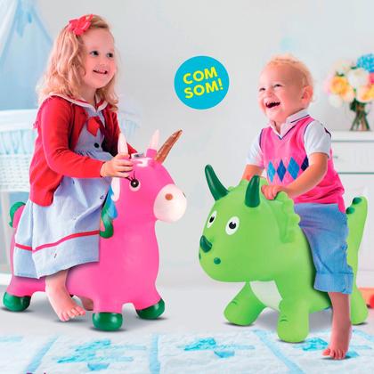 Imagem de Upa Upa Unicórnio Com Som Cavalinho - Bee Toys