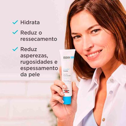 Imagem de Ureadin Podos Gel Oil Hidratante Isdin Foot Care Repara e Hidrata 80,25g