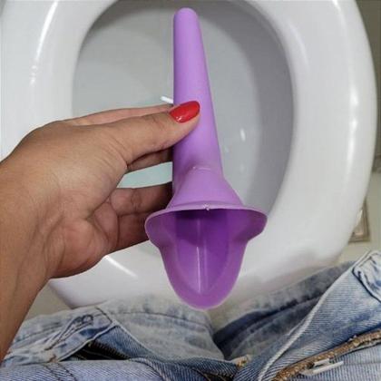 Imagem de Urinol Feminino Funil de Silicone Portátil