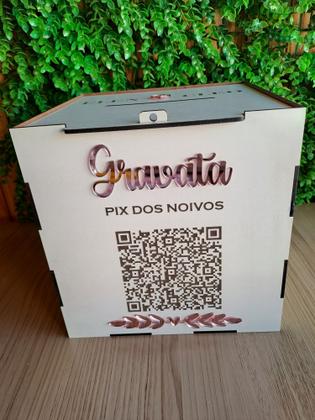 Imagem de urna casamento pix dos noivos