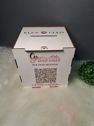 Imagem de urna casamento pix dos noivos
