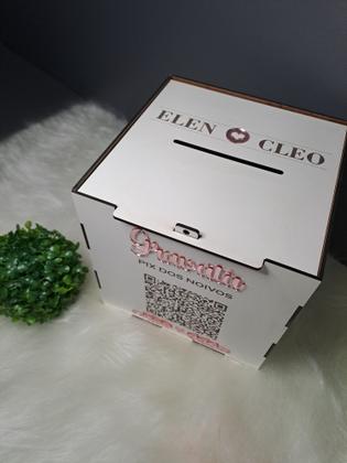 Imagem de urna casamento pix dos noivos