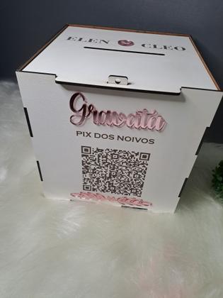 Imagem de urna casamento pix dos noivos