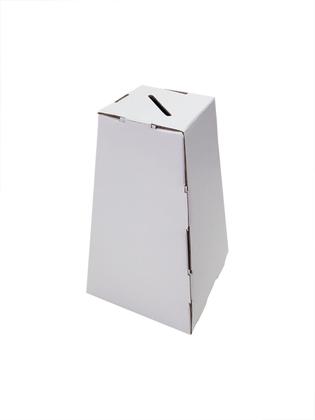 Imagem de Urna De Papelão Com 25 Cm Altura - Kit Com 10 Unidades