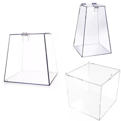 Imagem de Urna Pirâmide Em Acrílico Transparente