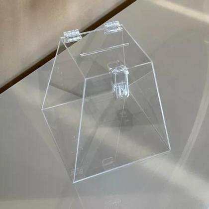Imagem de Urna Pirâmide Em Acrílico Transparente