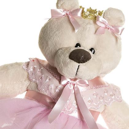 Imagem de Ursa Bailarina Rosa Quarto Bebê Infantil Menina