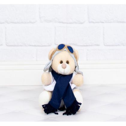 Imagem de URSO AVIADOR CLASSICO TEDDE 12 cm