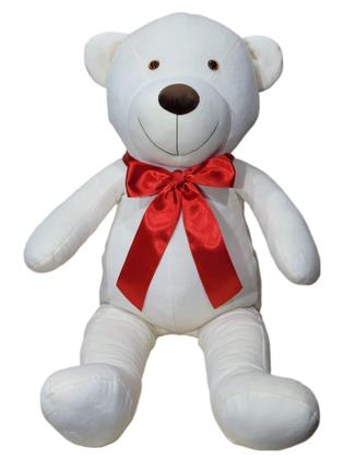 Imagem de Urso ballu cor palha 60cm pelúcia decoração quarto bebê