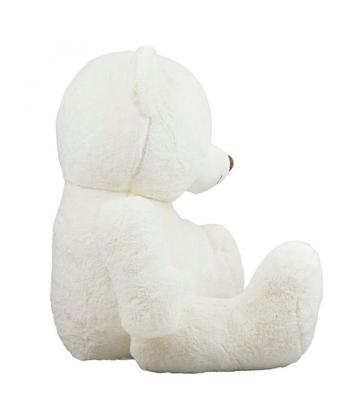 Imagem de Urso Branco Sentado Sorriso 36cm - Pelúcia