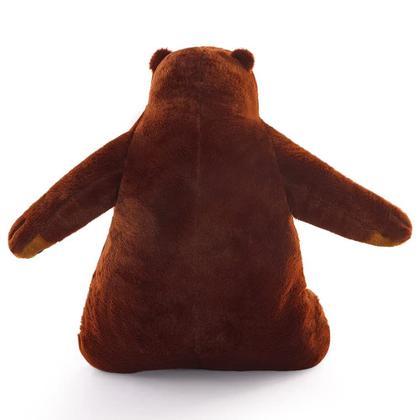 Imagem de Urso de Pelúcia Gigante SNOWOLF Djungelskog - 100cm - Marrom Escuro