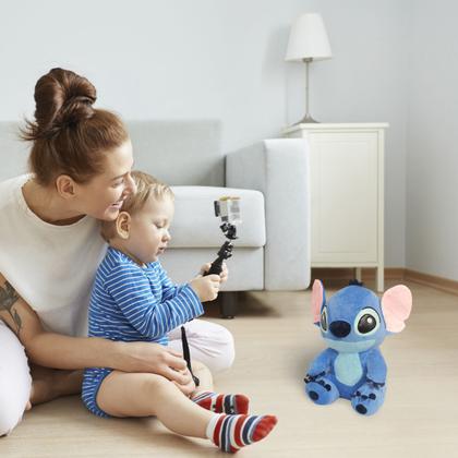 Imagem de Urso de Pelúcia Stitch Fofo Super Macio Desenho Criança