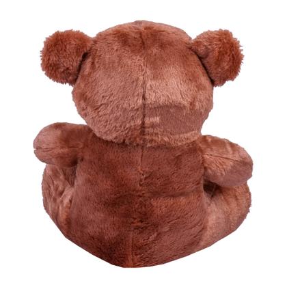 Imagem de Urso Panda Teddy De Pelúcia Tamanho 37cm Com Laço Cetim