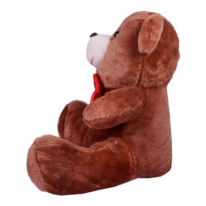 Imagem de Urso Panda Teddy De Pelúcia Tamanho 37cm Com Laço Cetim