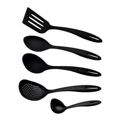 Imagem de Utensilio Nylon Tramontina Ablity 5 peças Preto
