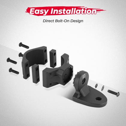 Imagem de UTV Whip Mount Flag Whip Light Mount KEMIMOTO Heavy Duty