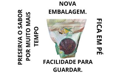 Imagem de Uva Passa Preta 500g Frutas Cristalizadas Para Panetone 500g