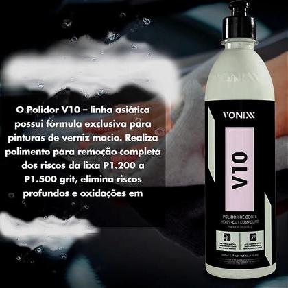 Imagem de V10 Polidor De Corte Para Verniz Asiático 500ML - Vonixx
