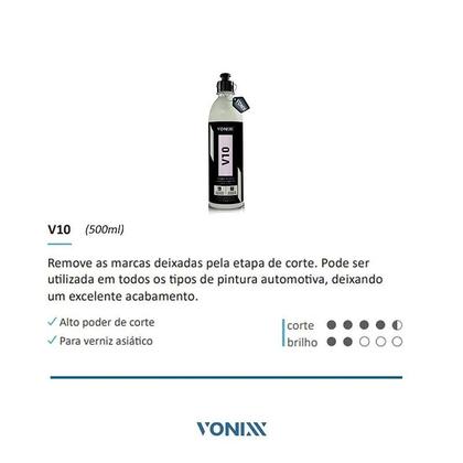 Imagem de V10 Polidor De Corte Para Verniz Asiático 500ML - Vonixx