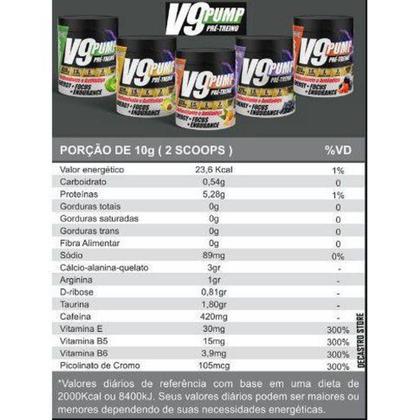 Imagem de V9 Pump 300gr - Shark Pro Suplementos