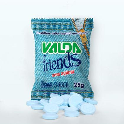 Imagem de Valda Friends Pastilha Sabor Menta Refrescante Contém 10 Sachês De 25g Cada