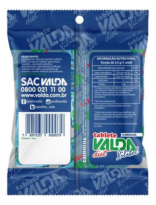 Imagem de Valda Tabletes Diet Sache com 6 unidades