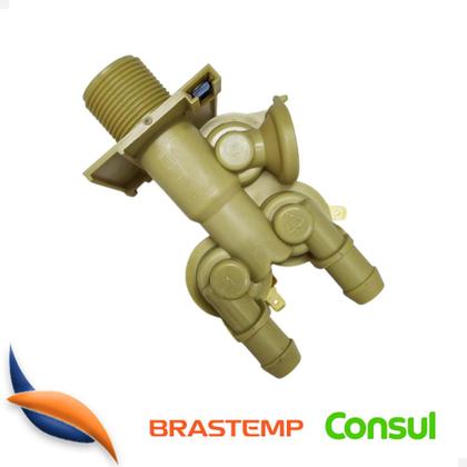 Imagem de Válvula 2 Vias 110v Lavadora Brastemp Consul W10706137 / W10685605