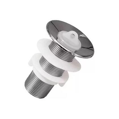 Válvula ABS Cromado Para Lavatório 1.1/4 x 1/2 de Vazão - Grap Imagem de Válvula ABS Cromado Para Lavatório 1.1/4 x 1/2 de Vazão