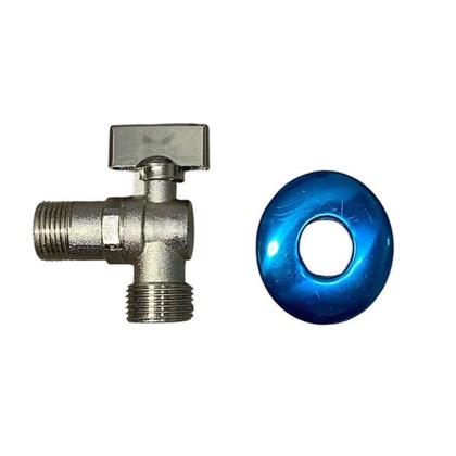 Imagem de Valvula Angular Esfera 1/2 X 3/4 Para Maquina De Lavar Roupa