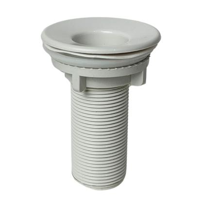 Imagem de Válvula Banheiro Pia Ralo Lavatório Cuba Abs Branco
