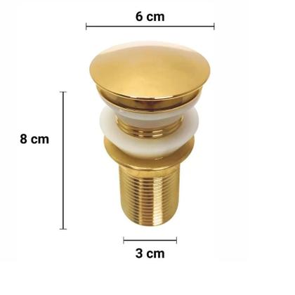Imagem de Válvula Click Inteligente Ouro Alto Luxo 7/8" Flux