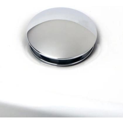 Imagem de Válvula Click Up Inteligente Pia Cuba Metal Para Banheiro Prateado Cromado E27