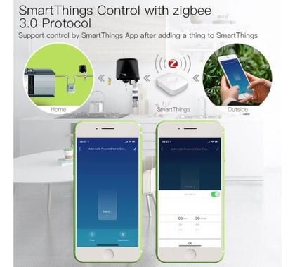 Imagem de Válvula De Água Controlador Zigbee Alexa Google Home