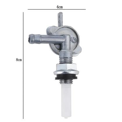 Imagem de Válvula De Combustível De Motocicleta De 6mm, Interruptor De Tanque De Gasolina Mini Com Chaveiro,