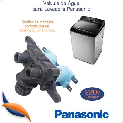Imagem de Válvula De Entrada Água Lavadora Panasonic 220v W2921-28806 // AWW2921288H2-6J0