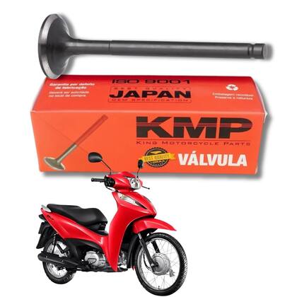 Imagem de Válvula De Escape Kmp Honda Biz 125 2021 2022 2023 2024 2025