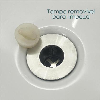 Imagem de  Válvula de Escoamento 7/8 Metal Cromado Sem Ladrão CasaGrande Mundial