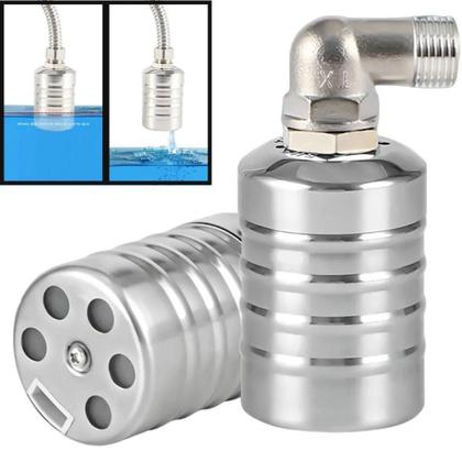 Imagem de Válvula De Esfera Flutuante De Aço Inoxidável 1/2 3/4 Com Controle Automático De Nível De Água Para