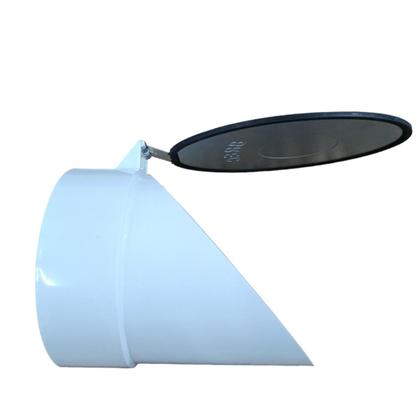 Imagem de Válvula de Retenção com Tampa de Aço para Tubo 100mm Ponteira Brec