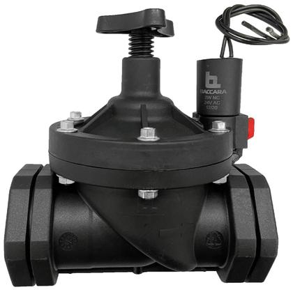 Imagem de Válvula Elétrica Baccara 24Vac Controle De Fluxo 1.1/2 Pol
