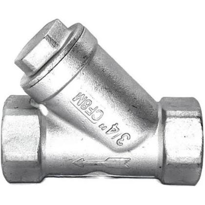 Imagem de Válvula filtro y rosca 3/4" bsp aço inox 316 com tela dupla