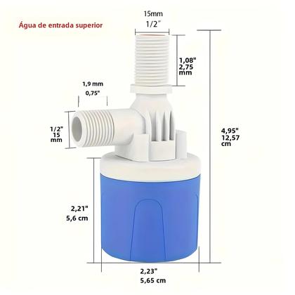Válvula Flutuante Automática para Controle de Nível de Água - 1/2 Polegada Imagem de Válvula Flutuante Automática para Controle de Nível de Água - 1/2 Polegada