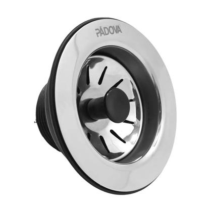 Imagem de Valvula Pia Americana 3.1/2" Inox - Pádova