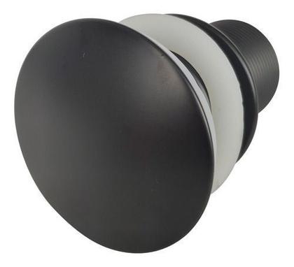 Imagem de Valvula Preta Click 1 1/4 Inox Banheiro Ralo Pia Preto Black Louça Cuba