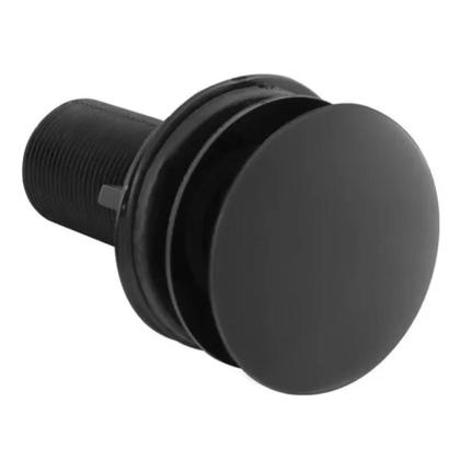 Imagem de Válvula Ralo Click ABS Inteligente Inox P/Cuba Preta 7/8