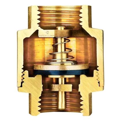 Imagem de Válvula Retenção Vertical SEG LATÃO F-F BSP VED. NBR 1"