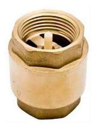 Imagem de Válvula Retenção Vertical SEG LATÃO F-F BSP VED. NBR 1"