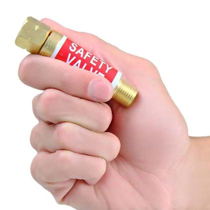 Imagem de Válvula Seca Corta Chamas para Regulador Acetileno Ômega